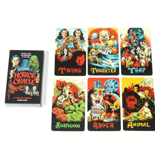 50 piece Classic Horror Oracle deck of cards