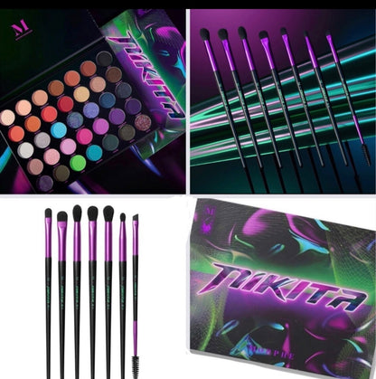 Nikita palette & eye brush set